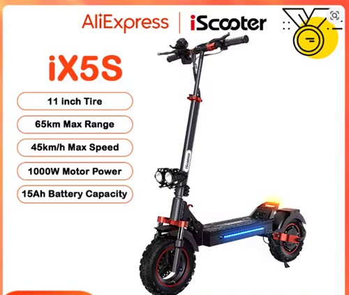 iScooter iX5s Patinete eléctrico