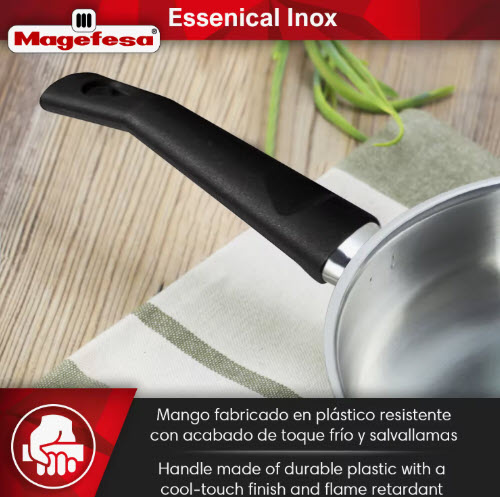Set de Sartenes Plateadas Magefesa