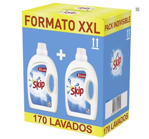 Detergente Líquido Skip XXL PAck 2