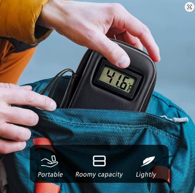 Estuche de viaje para refrigerador de insulina