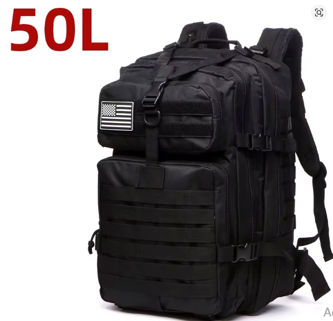 Mochila Táctica 50L Nylon