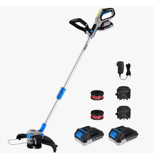 DEKO Cortacésped Inalámbrico 2 en 1