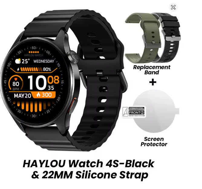 Reloj Inteligente HAYLOU Watch 4S con GPS