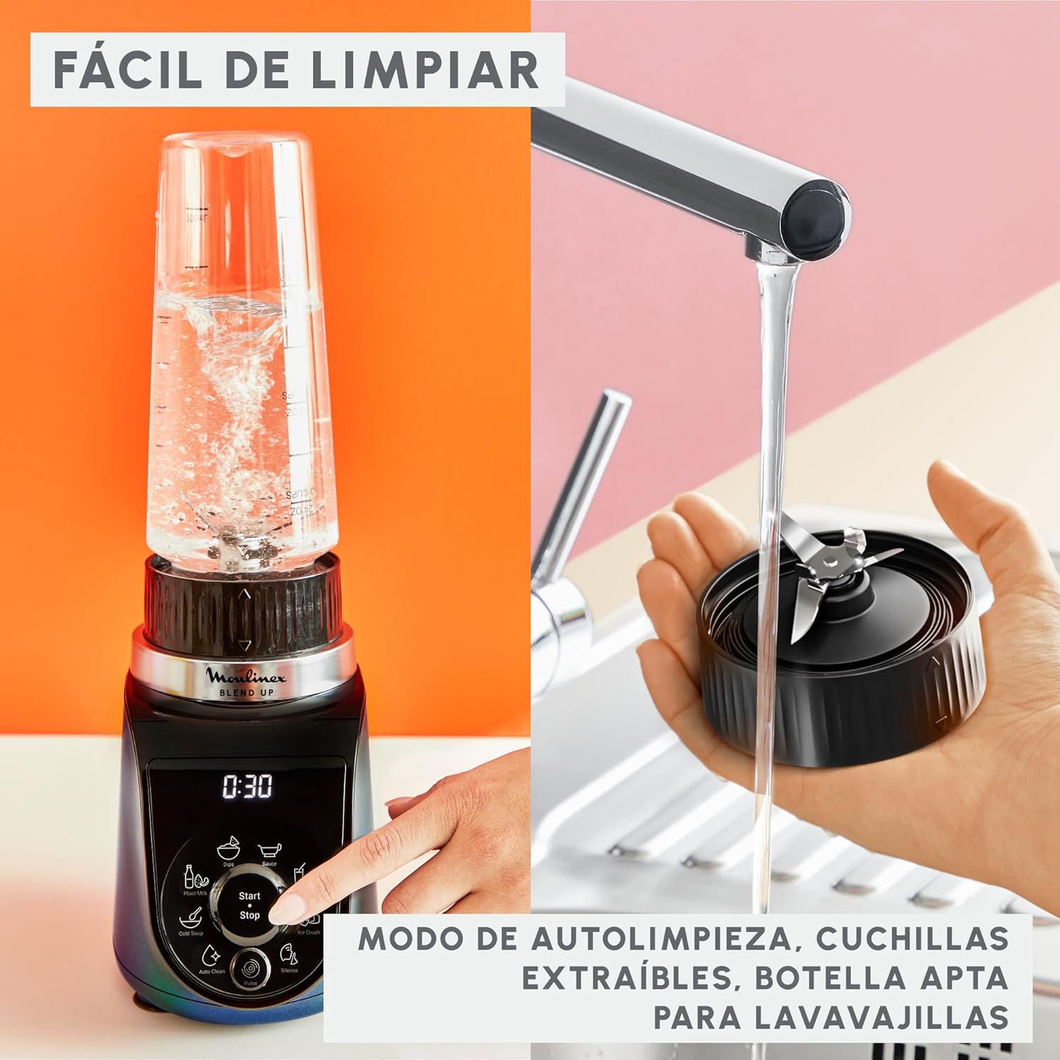 Batidora Moulinex 1000W 