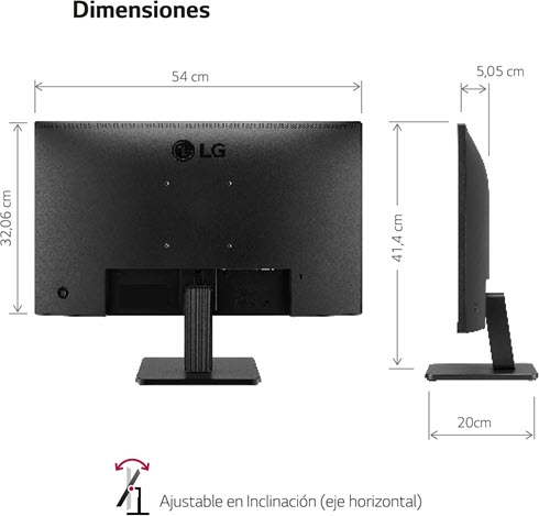 Monitor HD LG 24MR