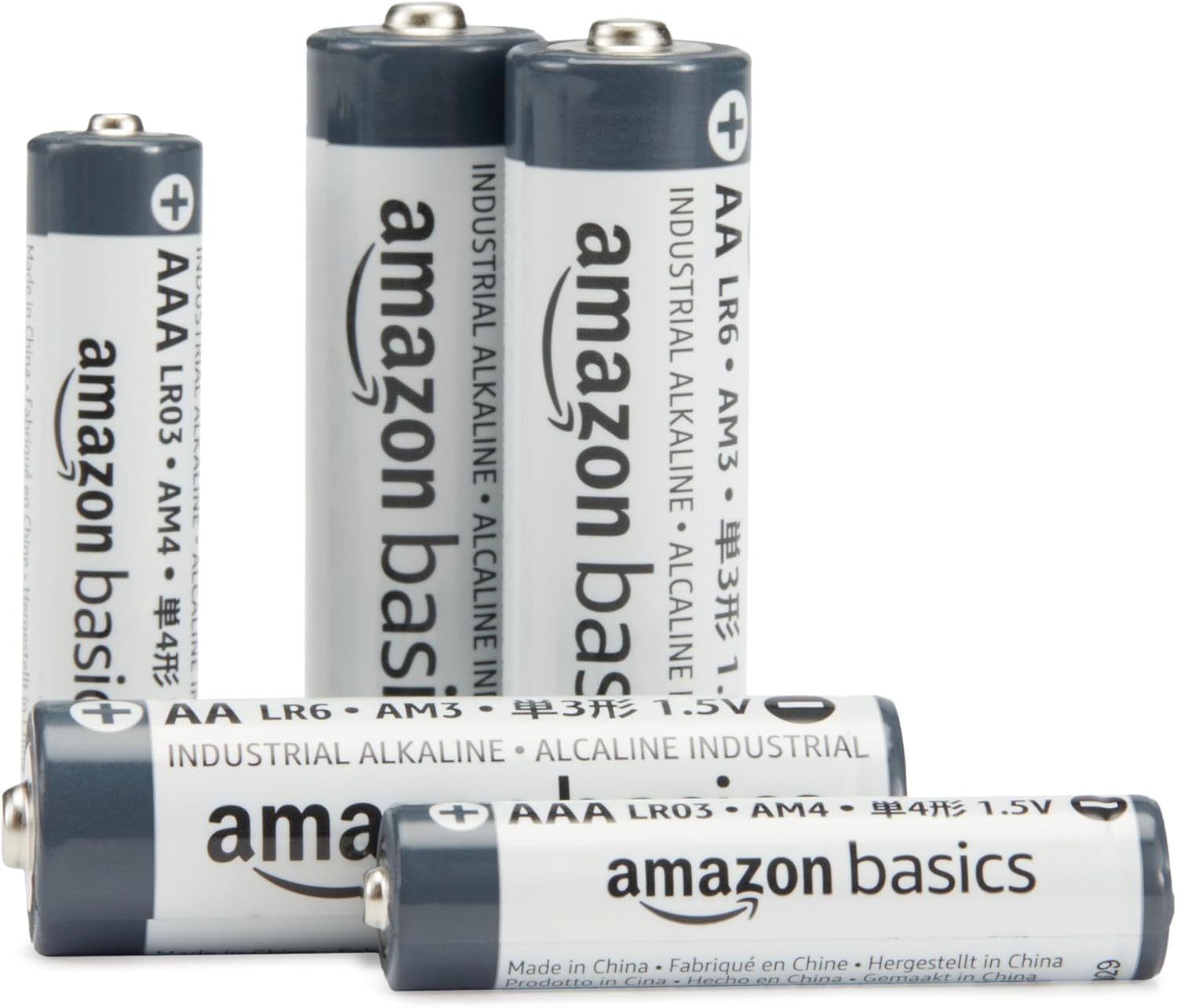 Pilas Alcalina AAA Amazon Basics