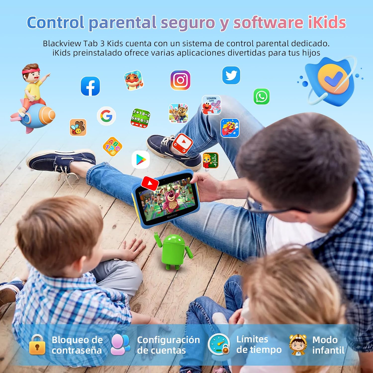 Tablet Blackview niños 7 pulgadas