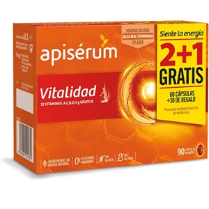 APISERUM Pack Vitalidad Cápsulas