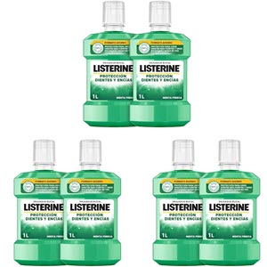 PACK 6 Listerine Protección Dientes y Encías EN OFERTAZA
