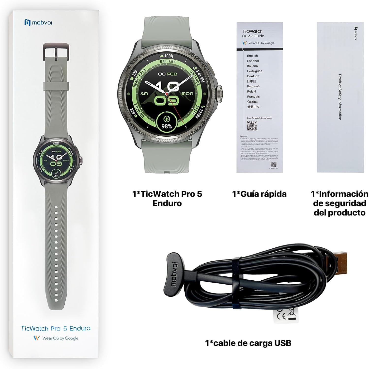 Smartwatch Ticwatch Pro 5 Enduro