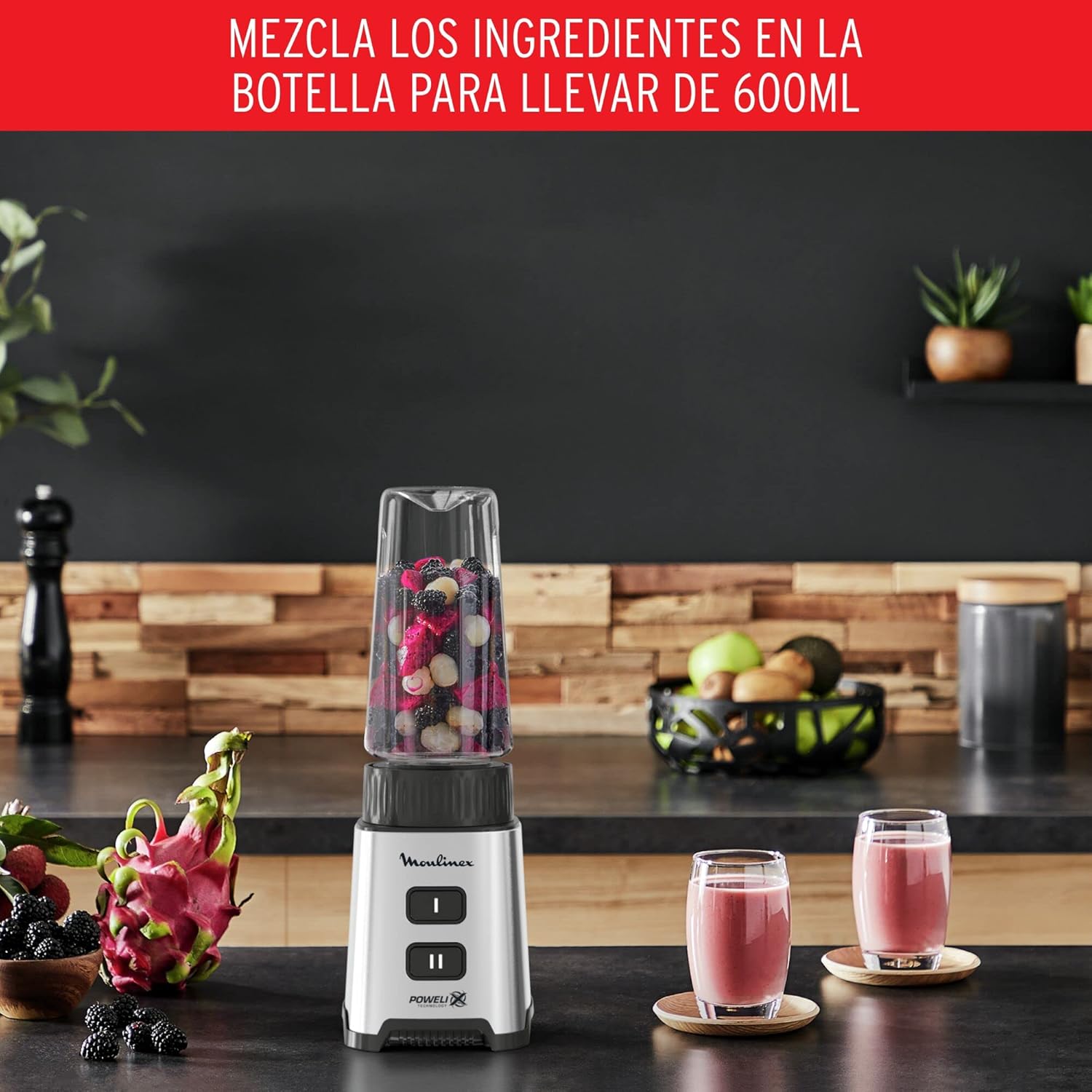 Batidora de vaso Moulinex LM17