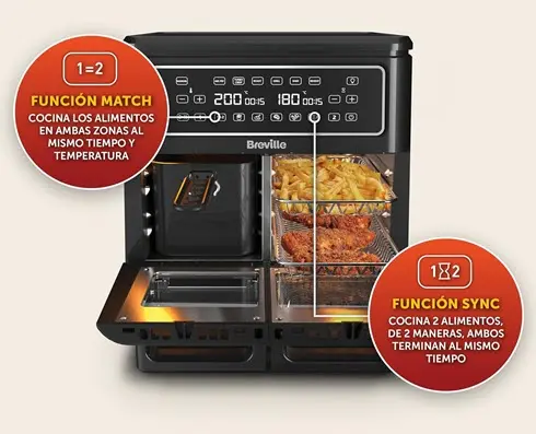 Freidora de aire Breville Halo 
