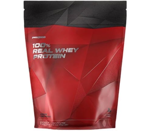 100% REAL WHEY PROTEIN