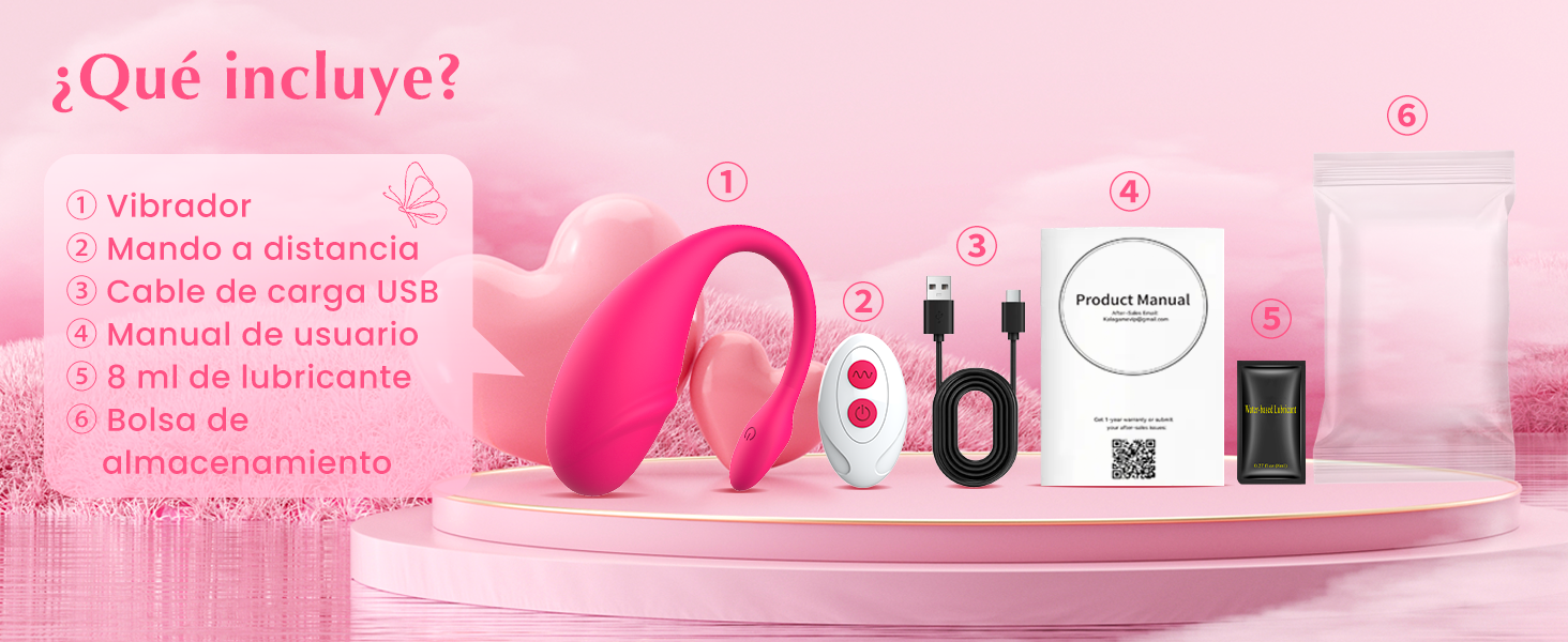 Vibrador Kaiagame Mando a Distancia