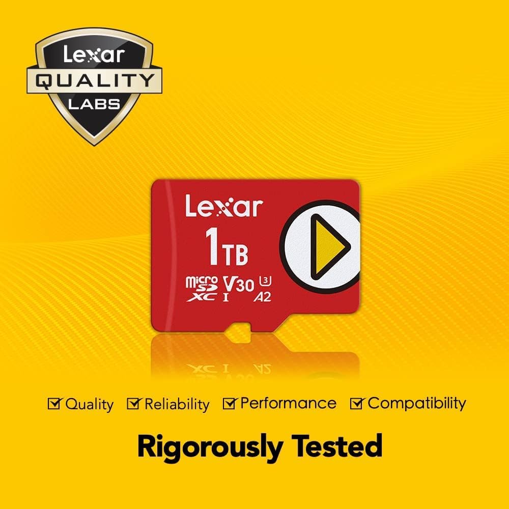 Tarjeta Micro SSD Lexar 256GB 