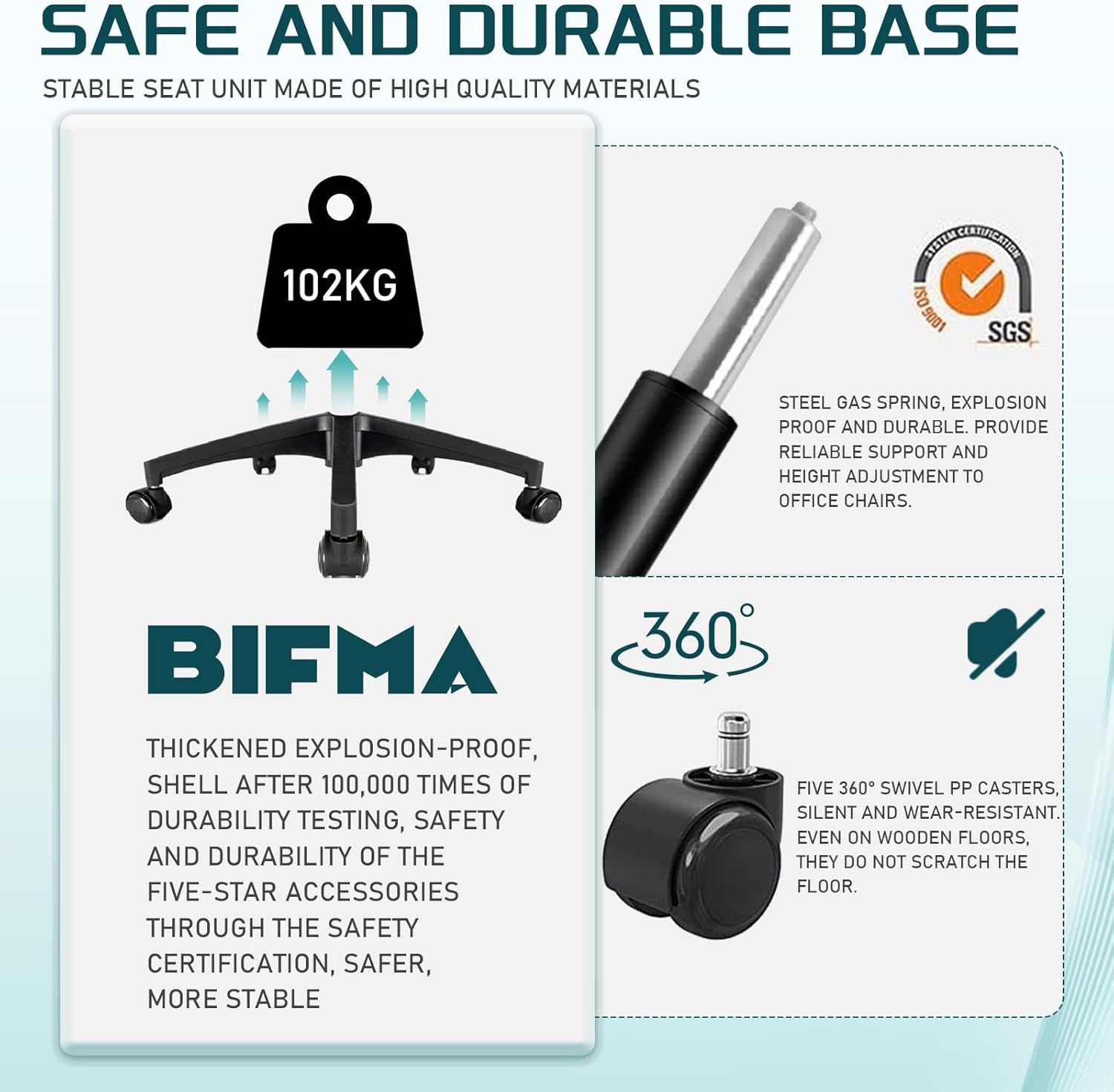 Silla de Oficina Ergonómica Milacyee