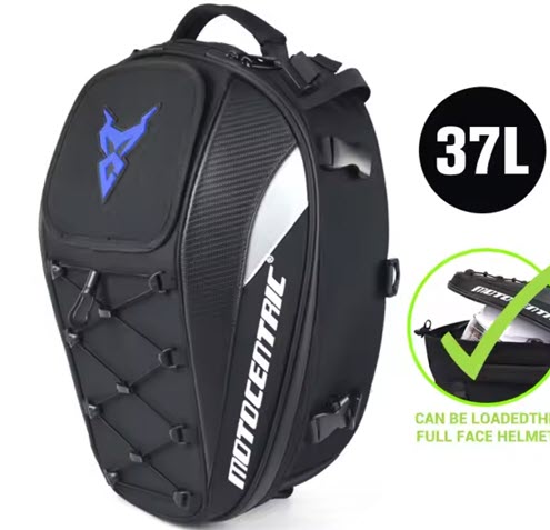 Bolsa trasera impermeable MOTOCENTRIC