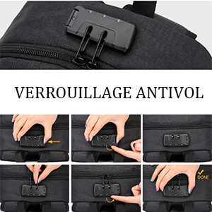 Mochila antirrobo WENIG