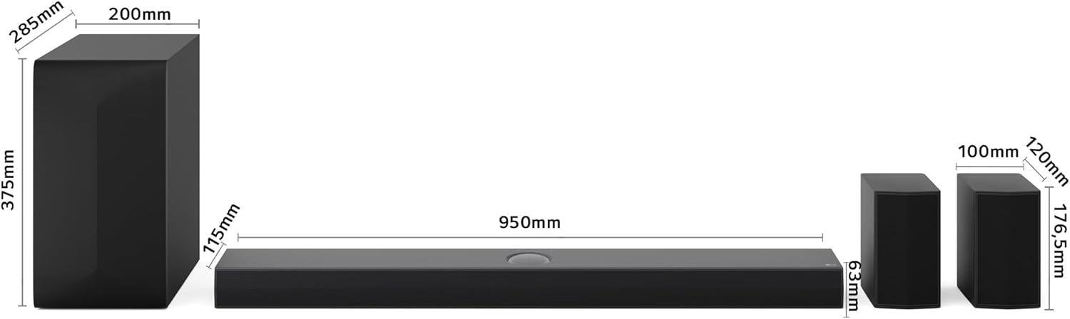 Barra de Sonido LG S70TR