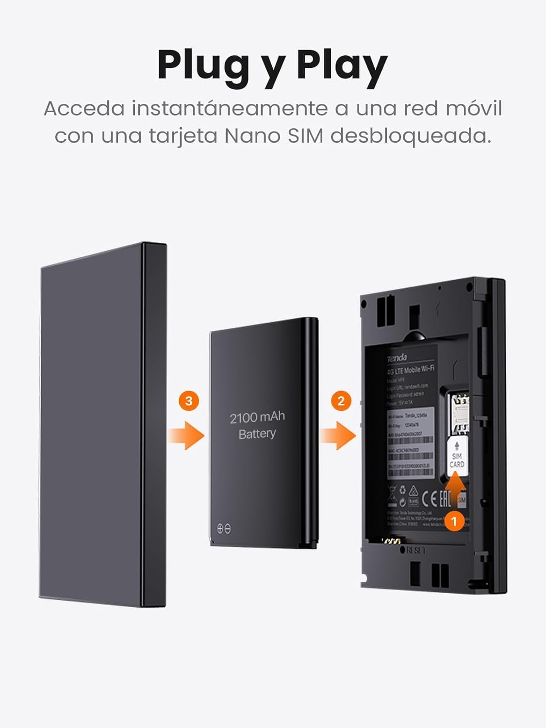 Tenda Router 4G Móvil