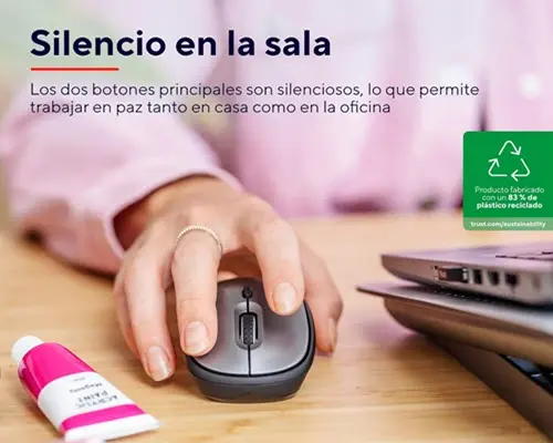 Ratón Inalámbrico Trust Yuki