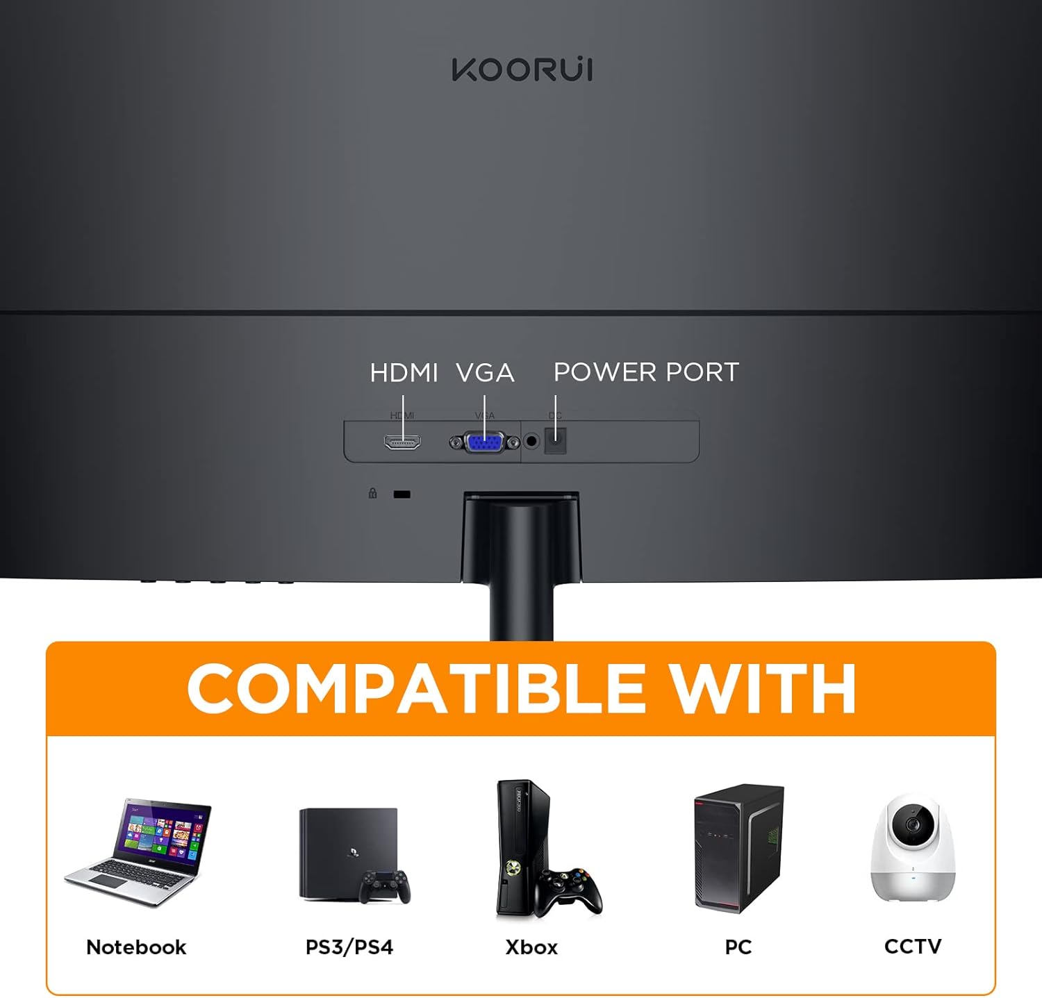 Monitor curvo KOORUI 24N5C