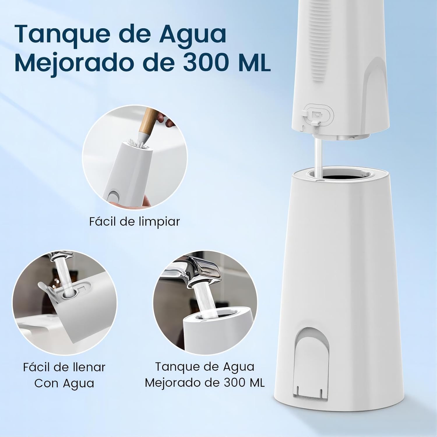 Irrigador Bucal Portátil Vimmk