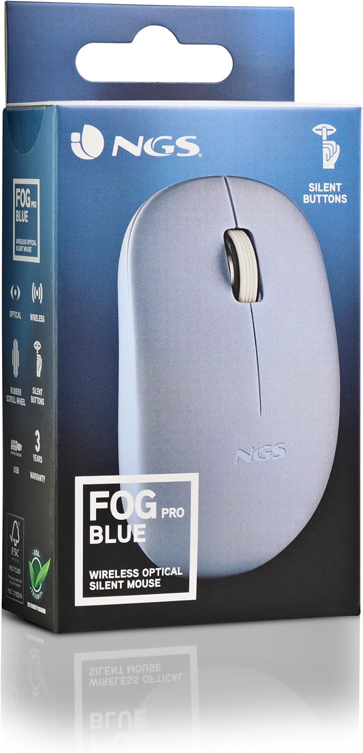 Ratón NGS Fog Pro Blue