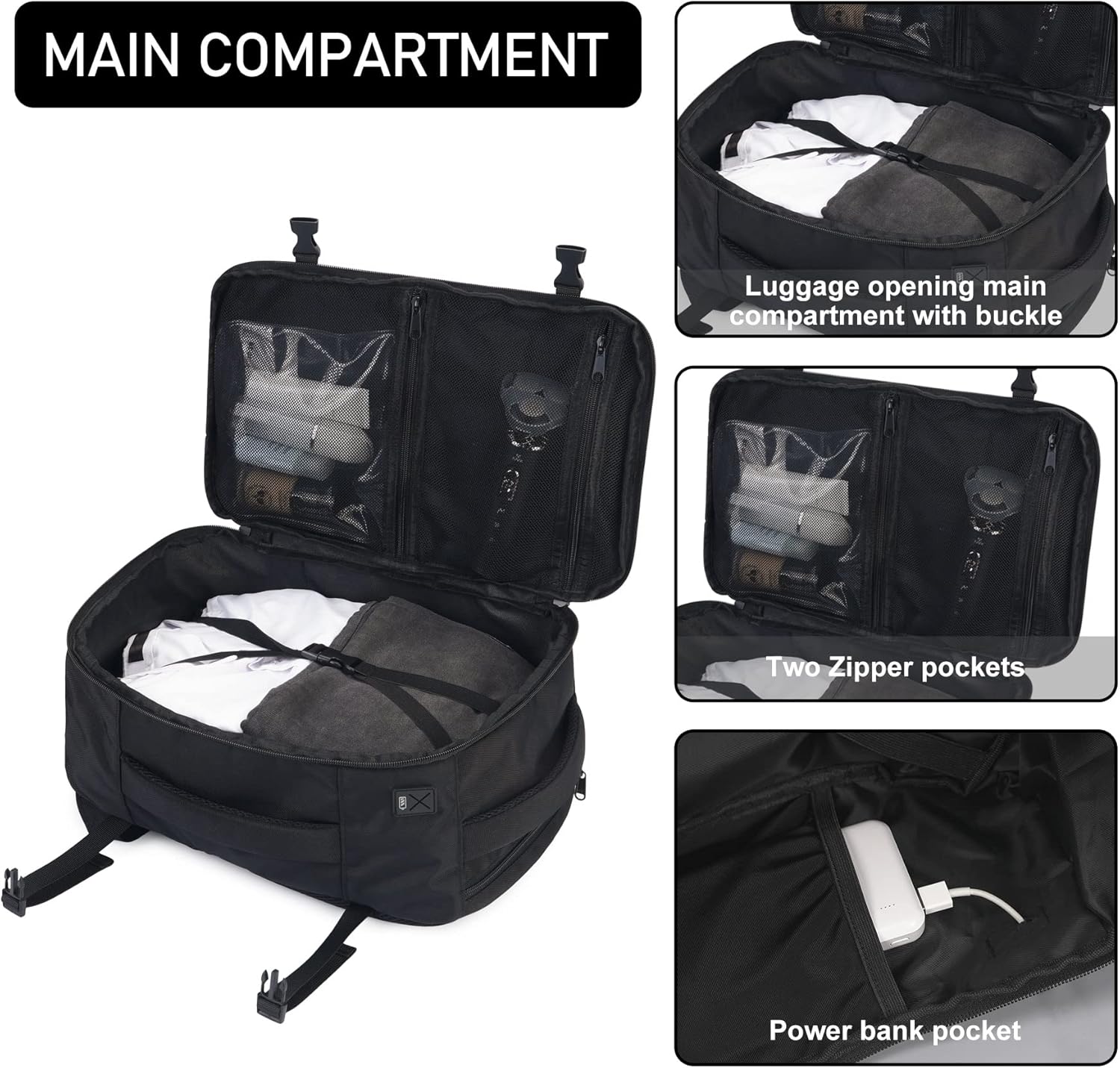 Mochila Viaje Cabina ECOHUB