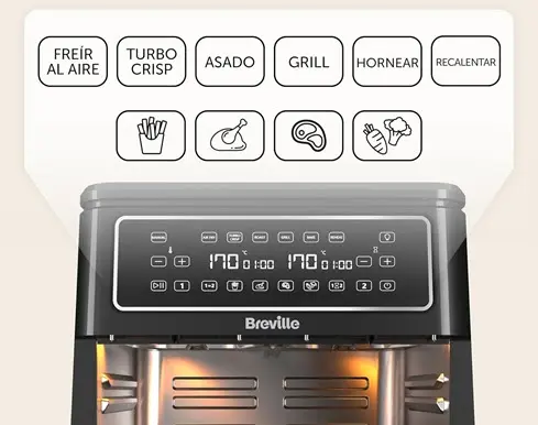 Horno Freidora de Aire Breville