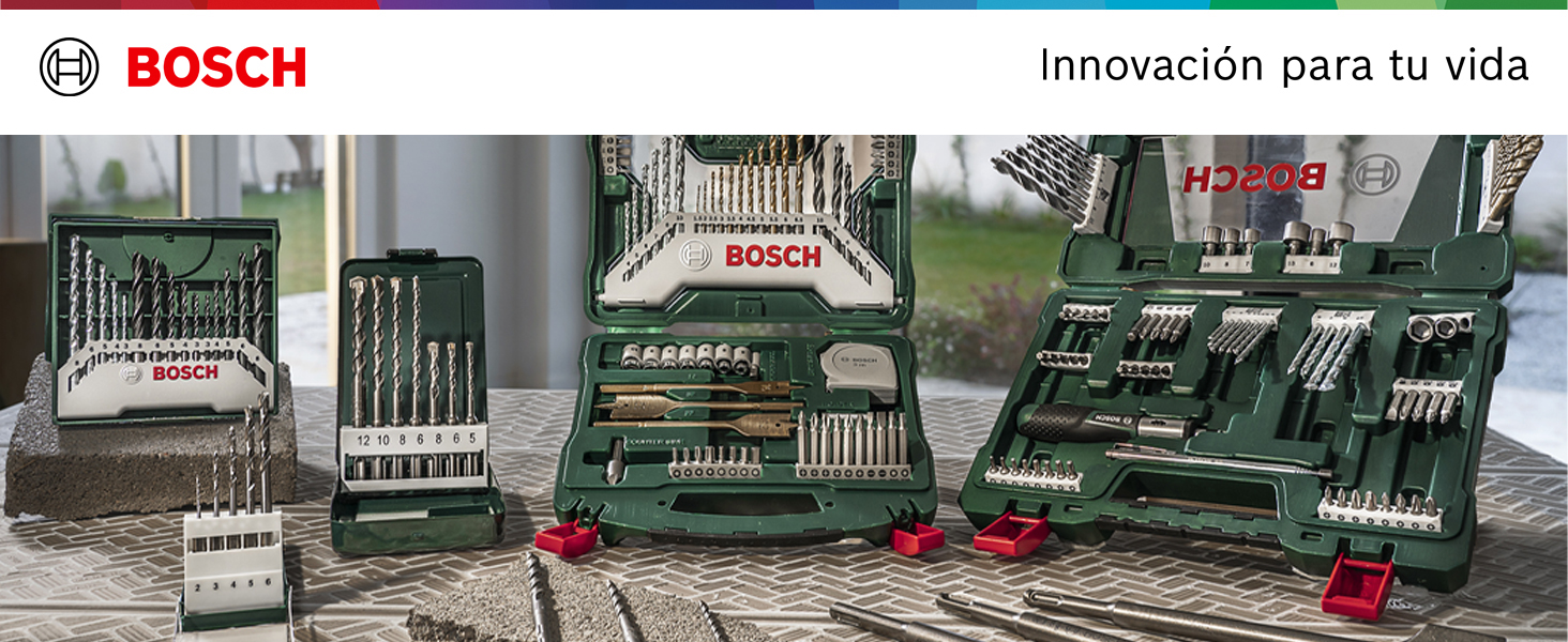 Maletín de brocas Bosch 70 uds