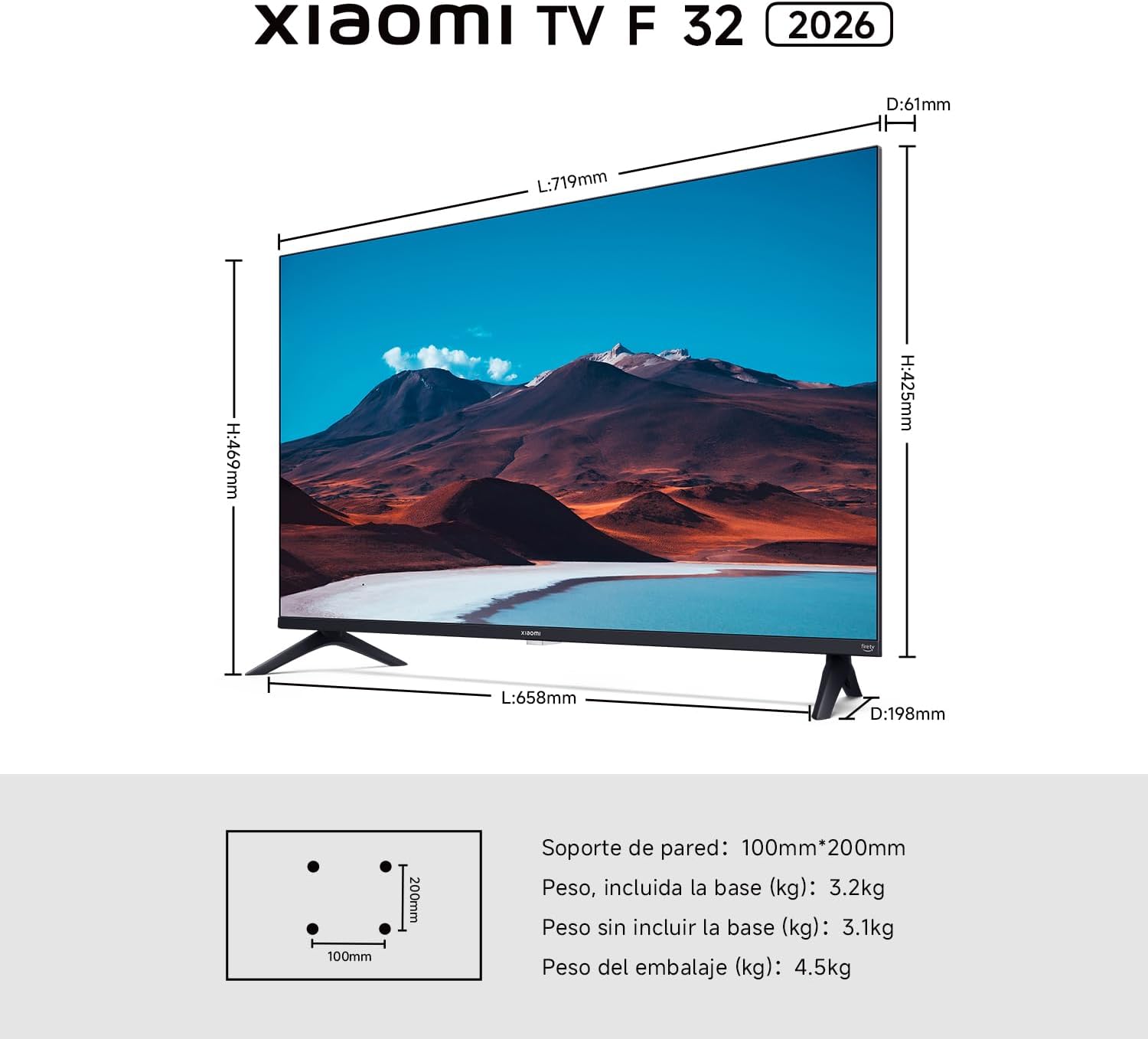 XIAOMI TV F 32