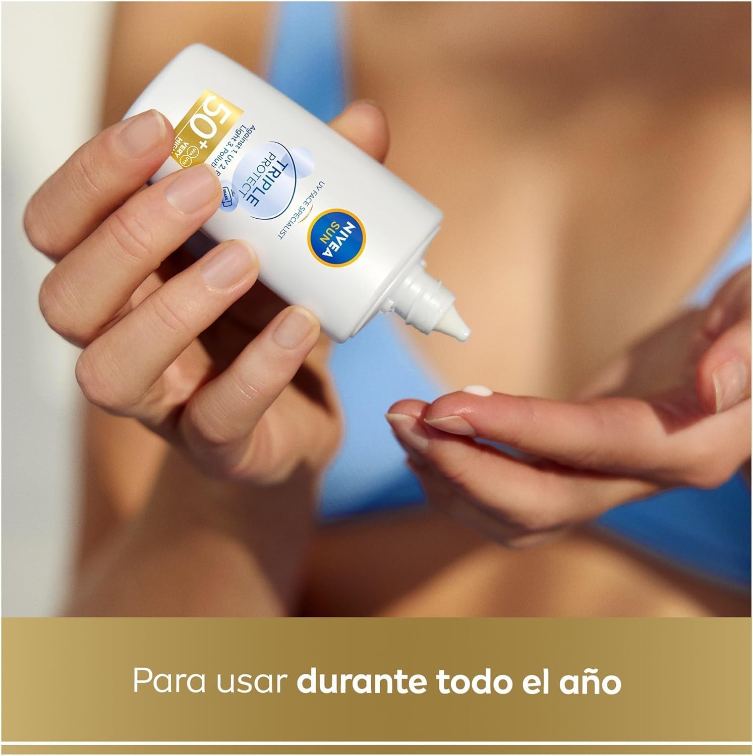 Crema solar FP50 NIVEA SUN