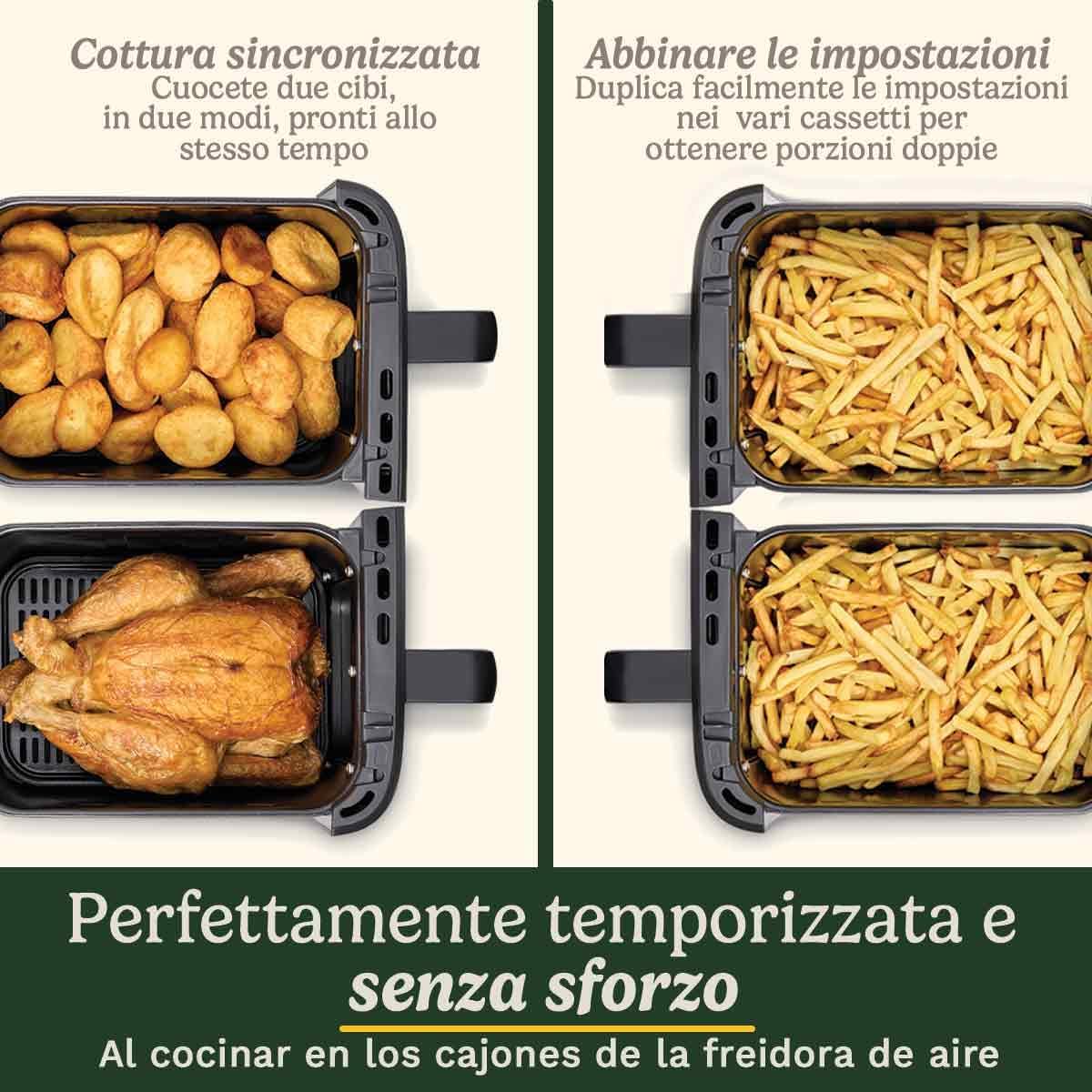 Freidora y Horno Cuisinart Tri Zone