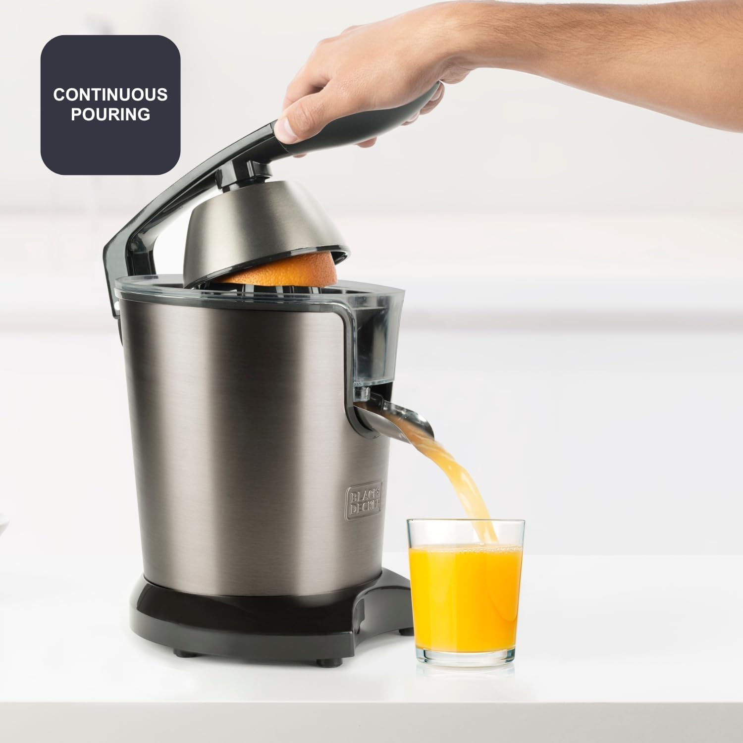 BLACK DECKER Exprimidor de Palanca 350W