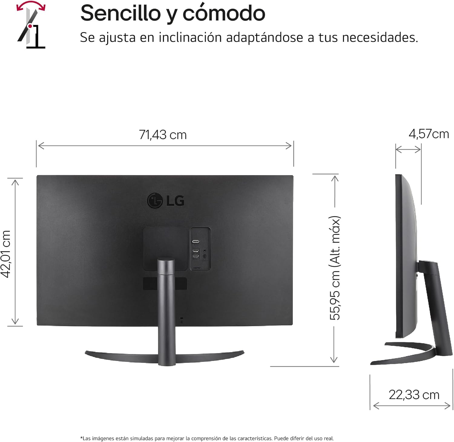 Monitor LG 32UR