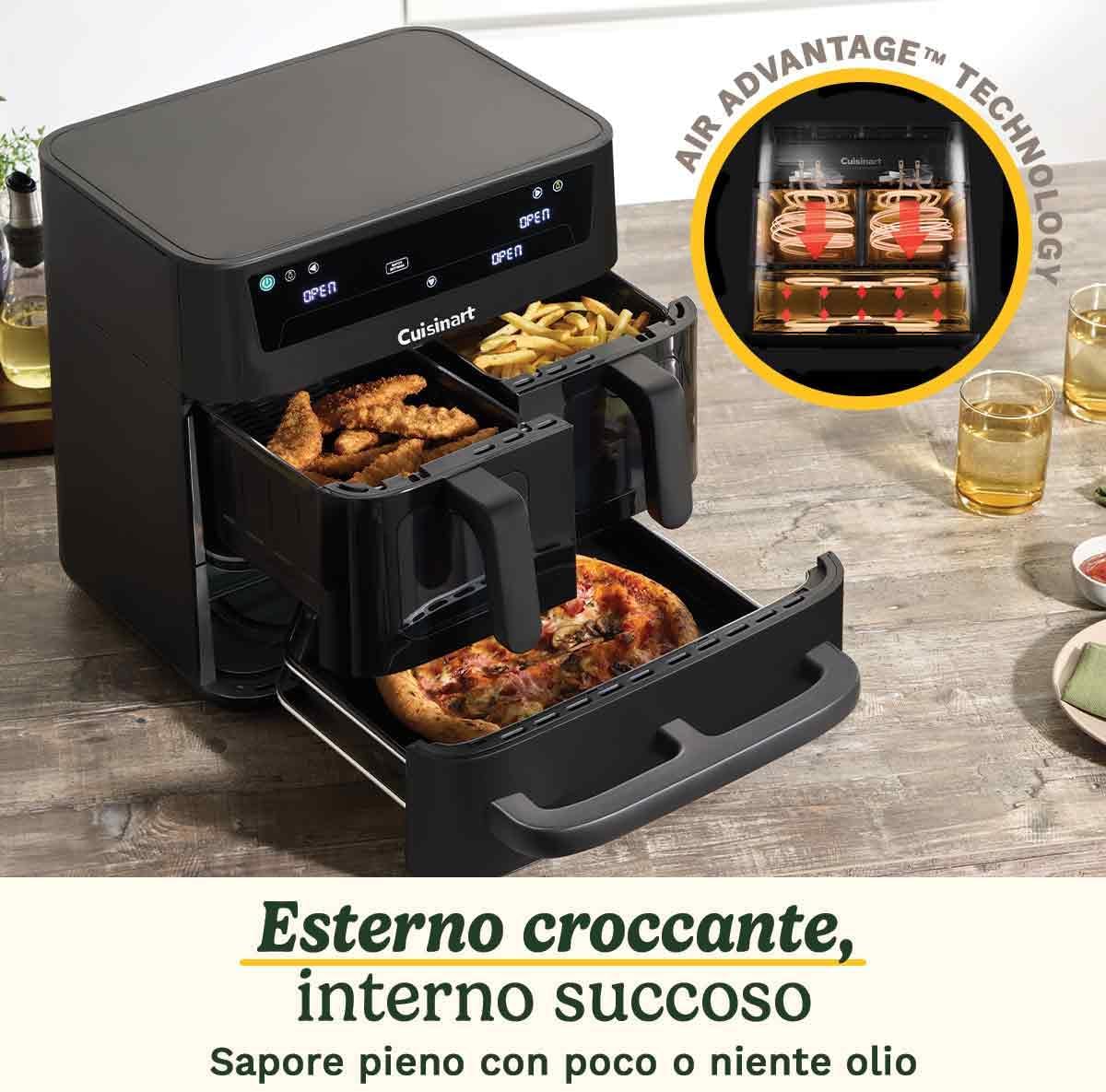 Freidora y Horno Cuisinart Tri Zone