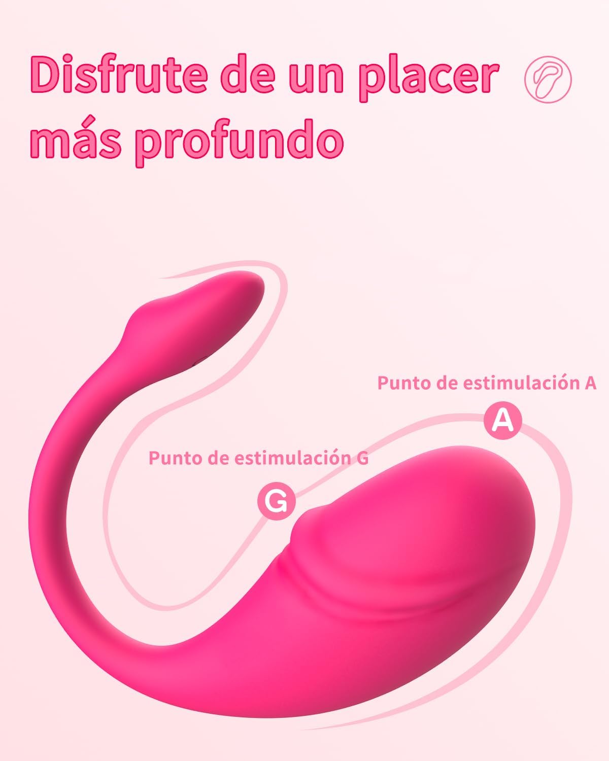 Vibrador Kaiagame Mando a Distancia