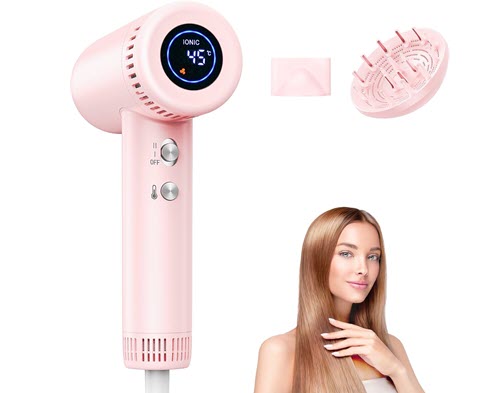 Haokoo Secador de Pelo Iónico