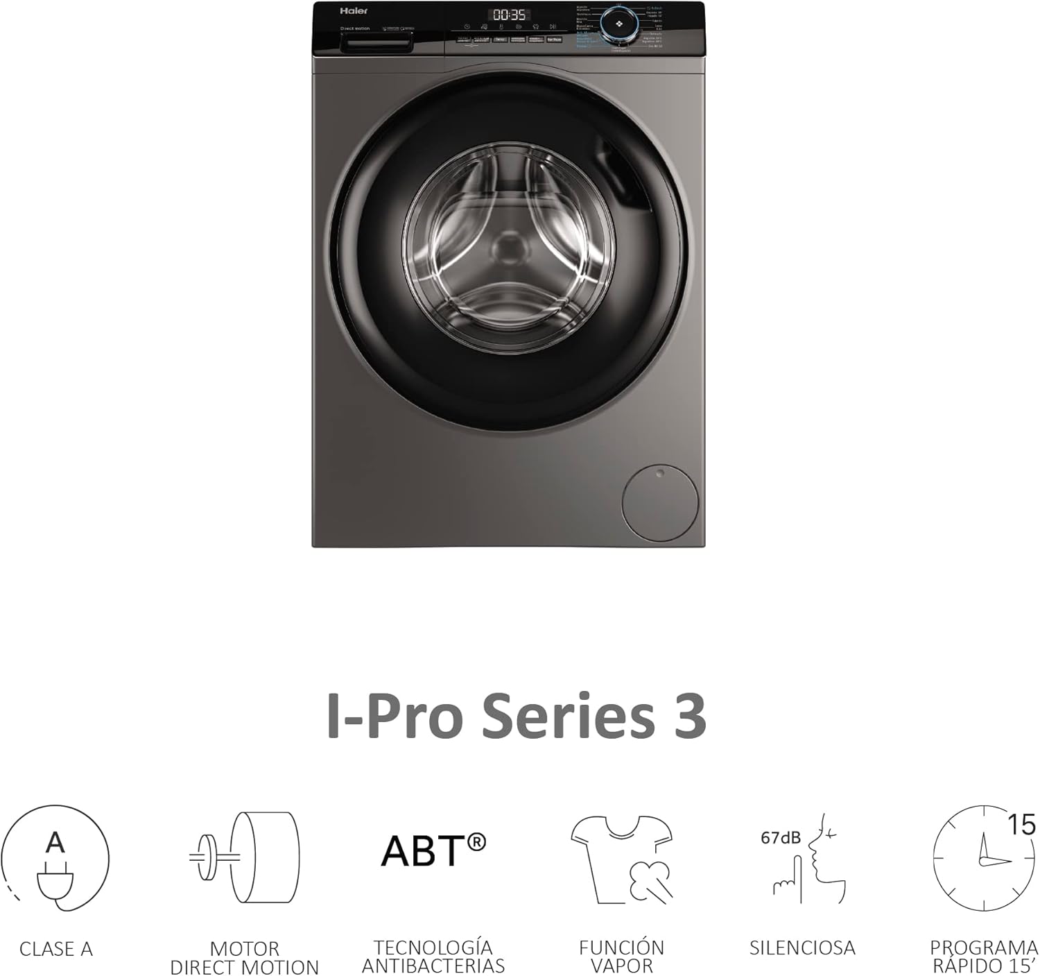 Lavadora Haier I Pro Series 3
