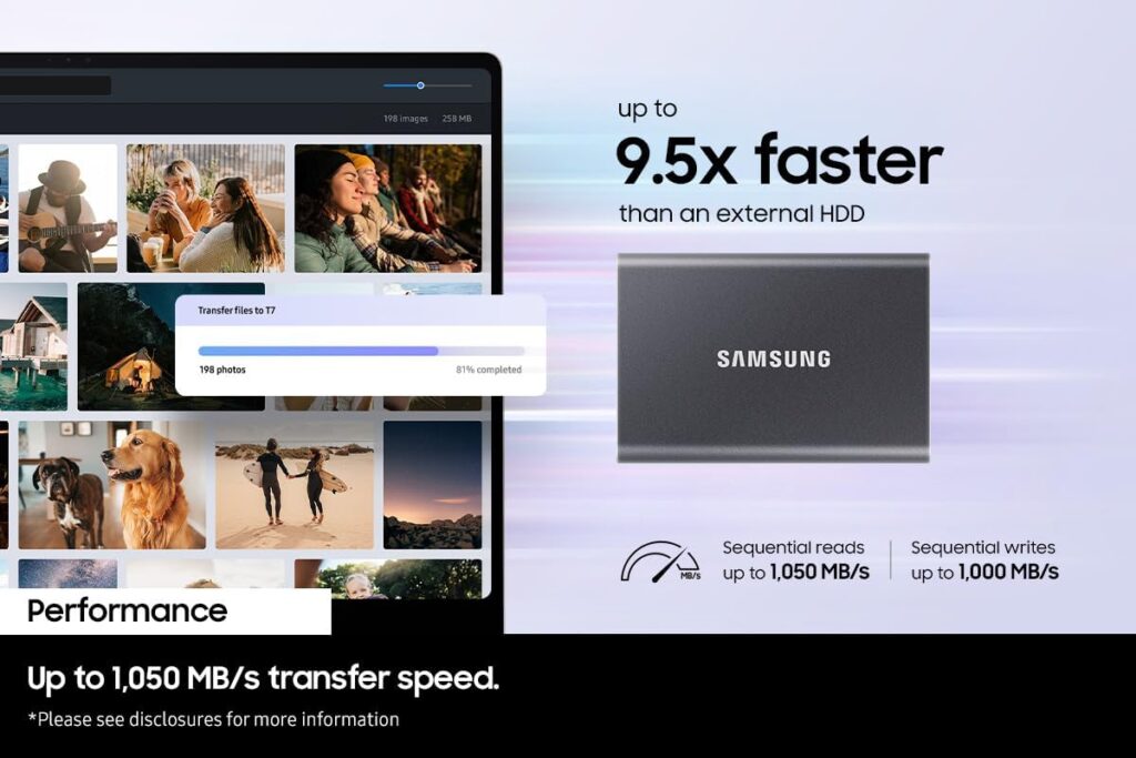 Samsung T7 SSD 2TB