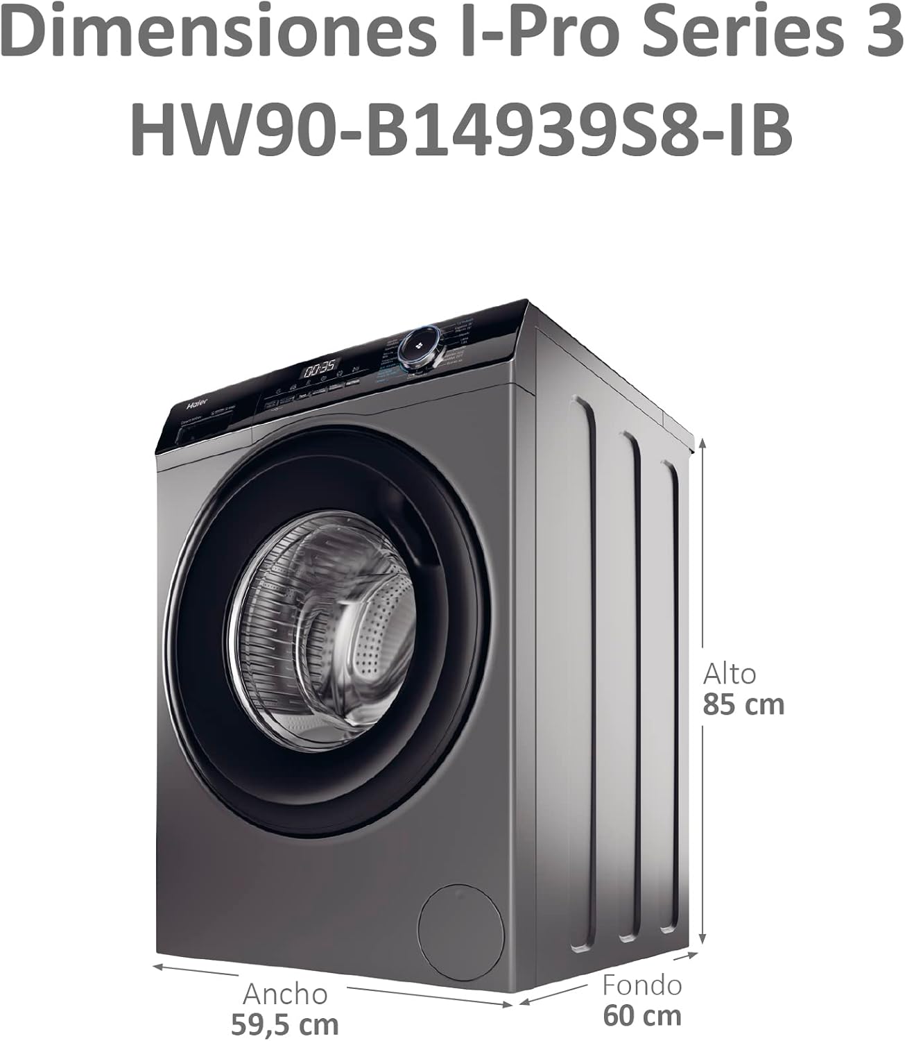Lavadora Haier I Pro Series 3