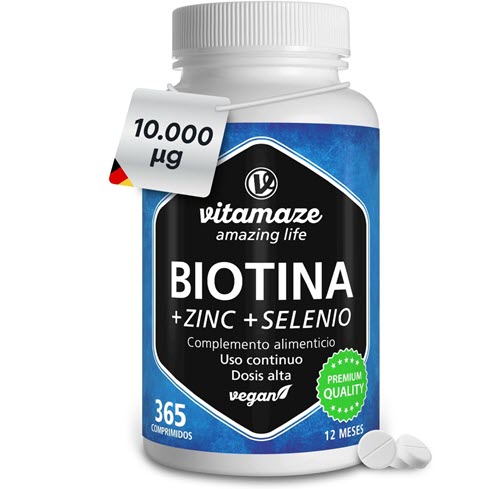 Biotina Vitamaze Cabello Piel y Uñas