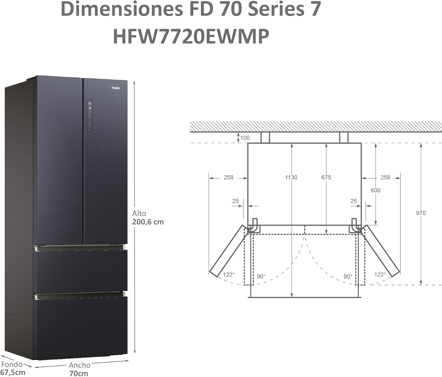 Frigorífico Haier FD 70