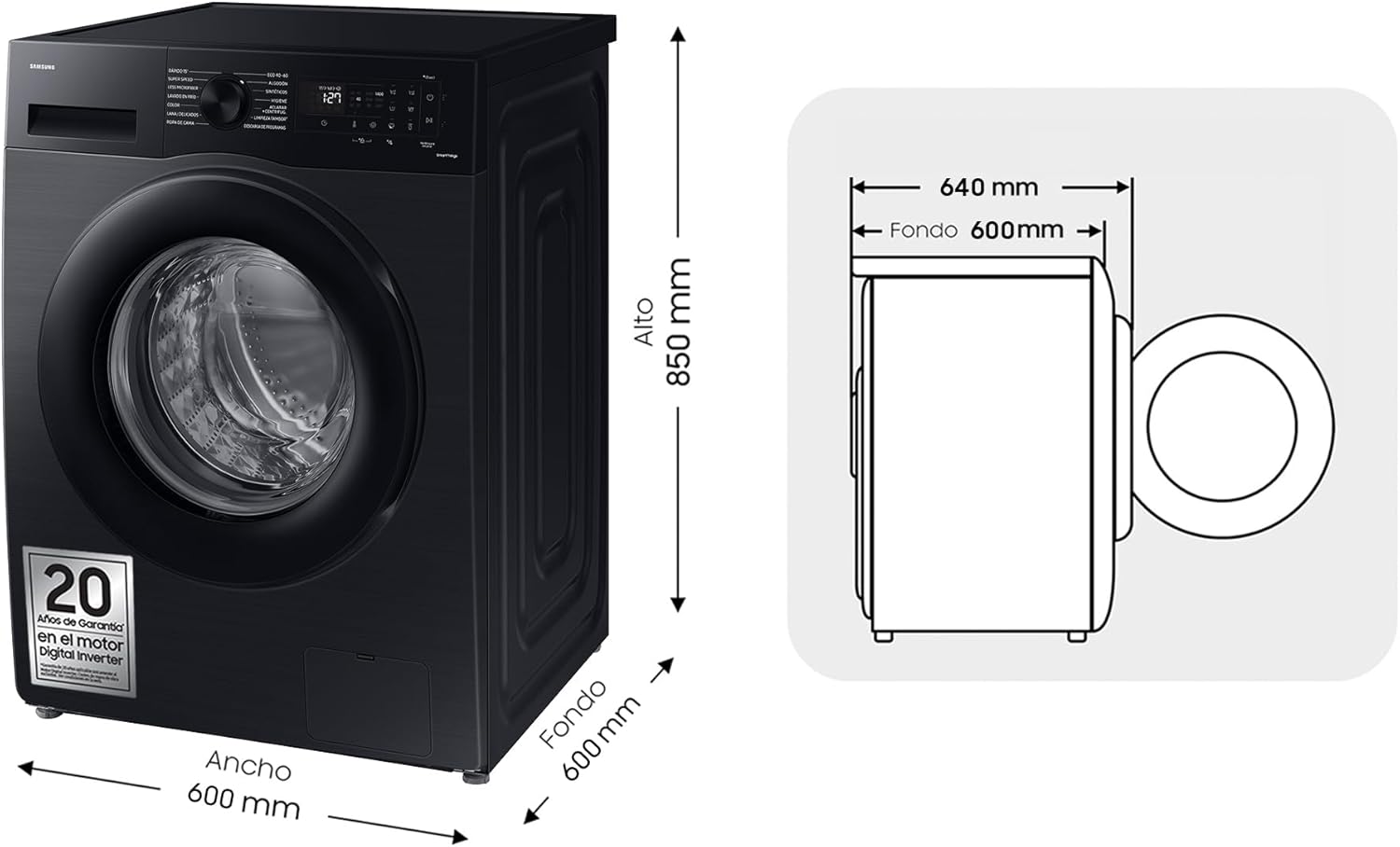 Lavadora Samsung 11Kg