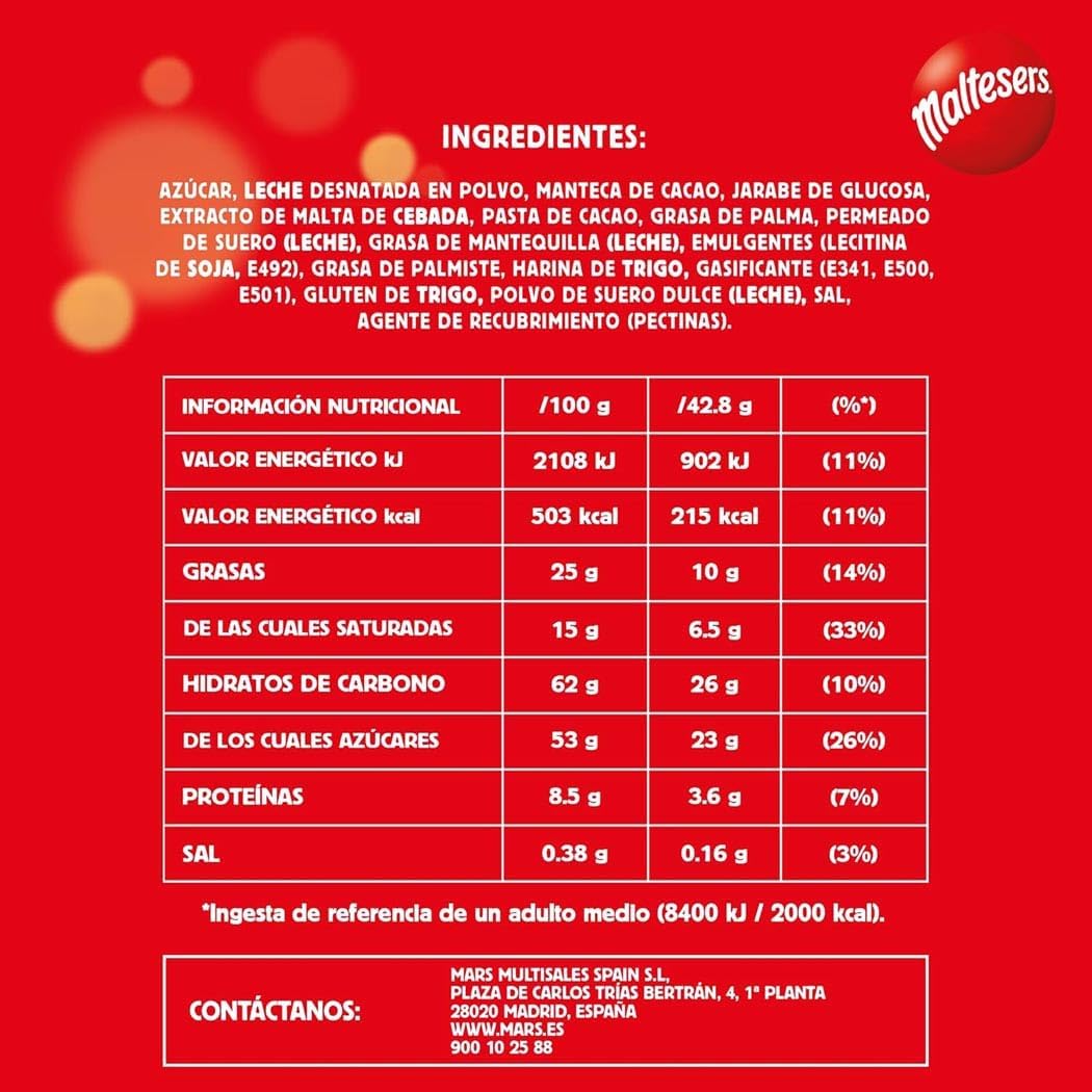 Maltesers Snack en Bolitas