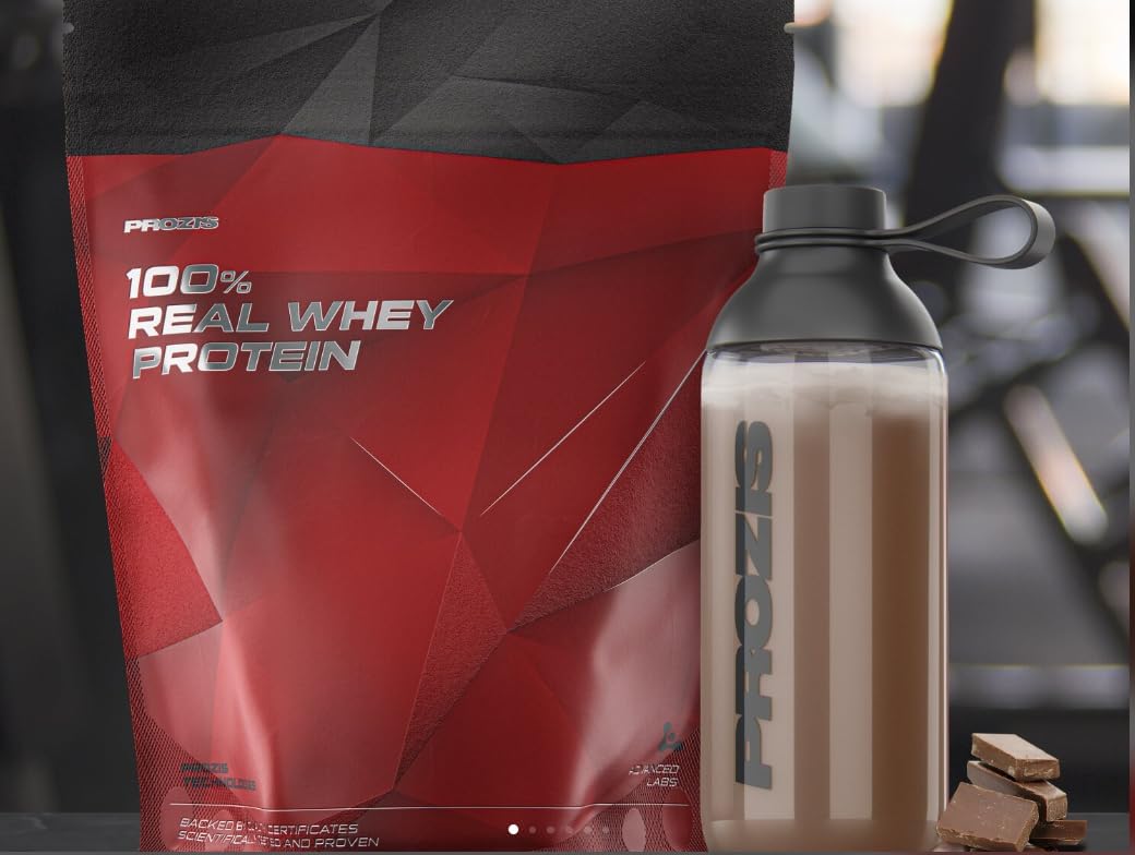 100% REAL WHEY PROTEIN