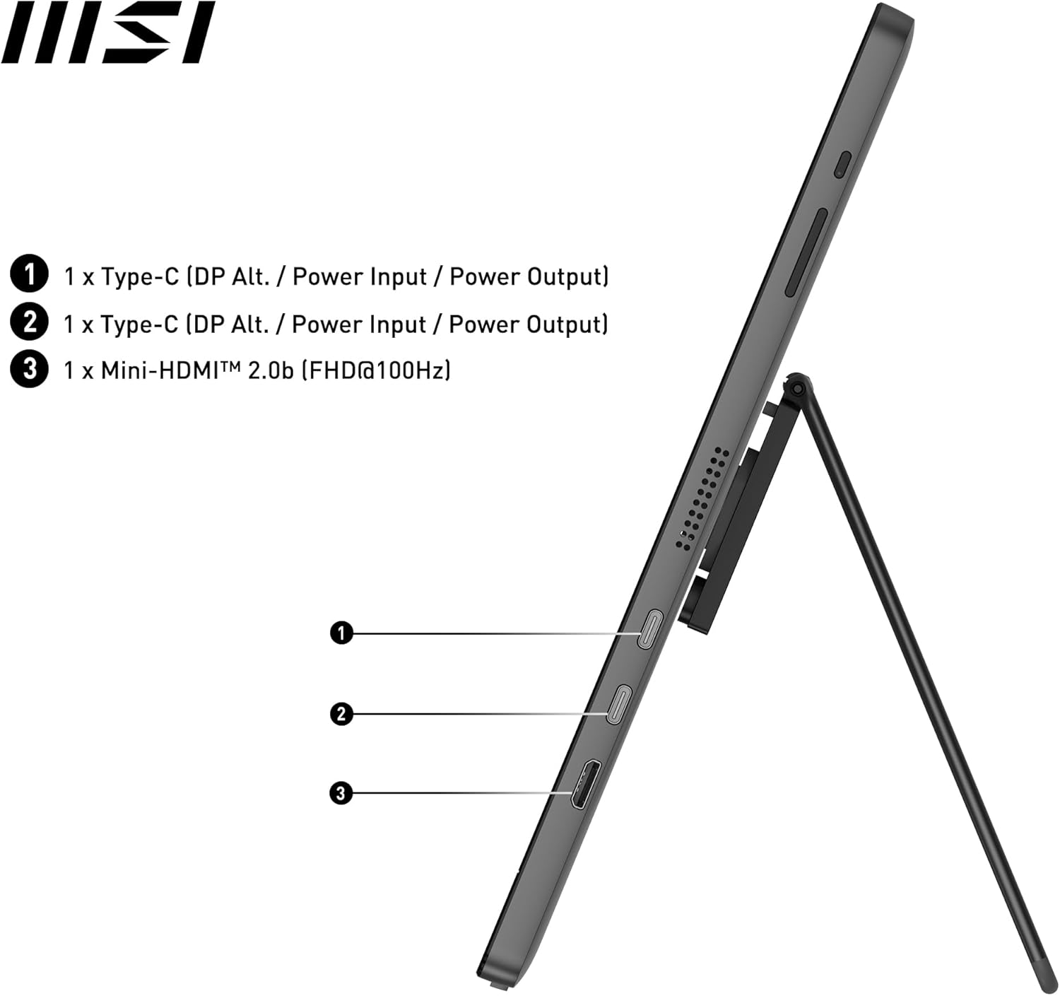 Monitor portátil MSI Pro MP