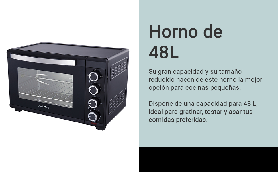 MyWave Horno Convección 48L