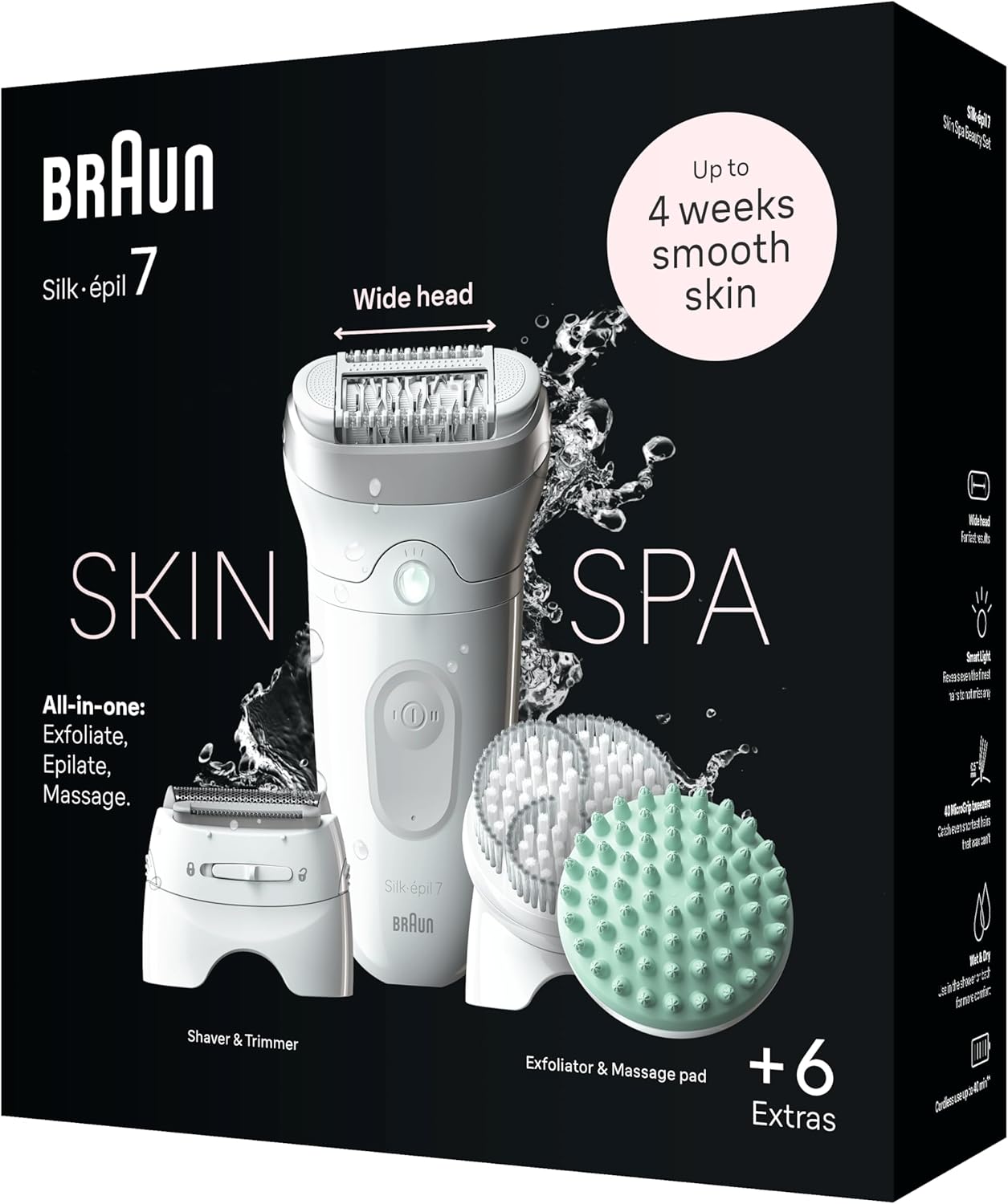 Depiladora Braun Silk 7